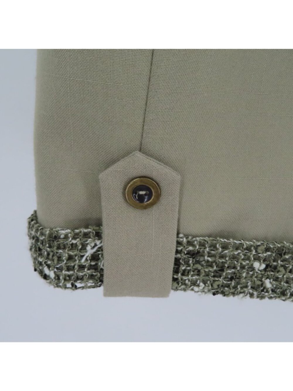 VTG Marshall Women 16 Green Sheer Mesh Collared Shirt Shorts 2 Piece Set Safari - Picture 8 of 16